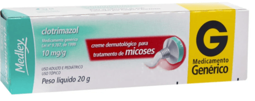 Imagem do produto Clotrimazol 10Mg/G - 20G Creme Dermatológico Medley Genérico