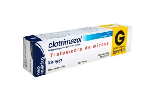 Imagem do produto Clotrimazol 10Mg/G - 20G Creme Dermatológico Neo Química Genérico