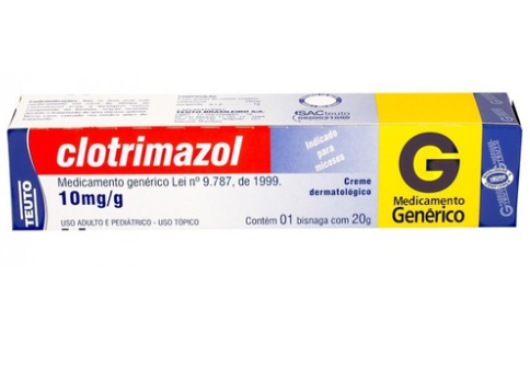 Imagem do produto Clotrimazol 10Mg/G - 20G Creme Dermatológico Teuto Genérico