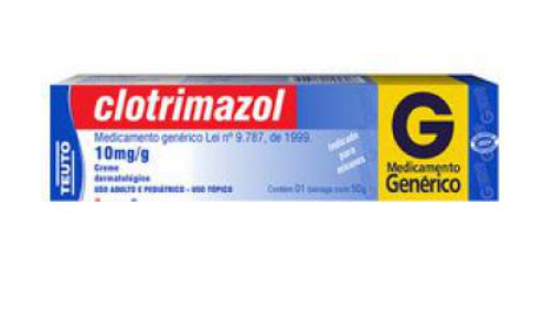 Imagem do produto Clotrimazol 10Mg/G - 50G Creme Dermatológico Teuto Genérico
