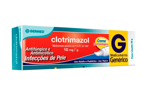 Imagem do produto Clotrimazol 10Mg/G - 20G Creme Dermatológico Germed Genérico