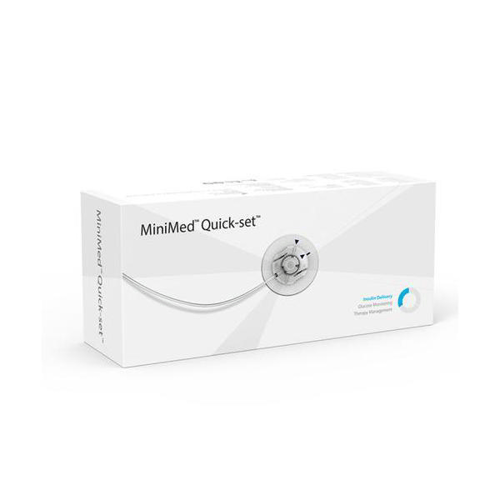 Conjunto de infusÃo QuickSet Paradigm 6mm/110cm com 10 - MMT-398A