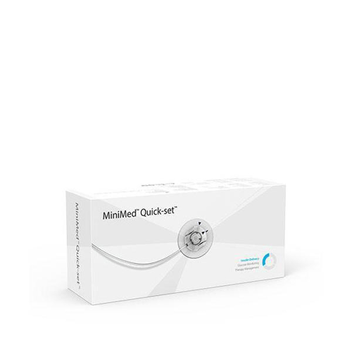Conjunto de infusÃo QuickSet Paradigm 6mm/60cm com 10 - MMT-399A