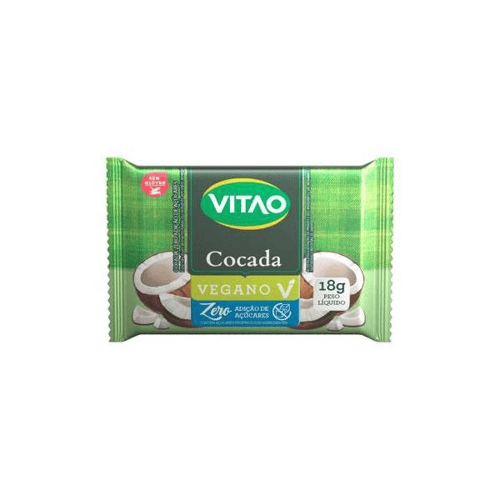 Imagem do produto Cocada Vitao Zero Açúcar 18G