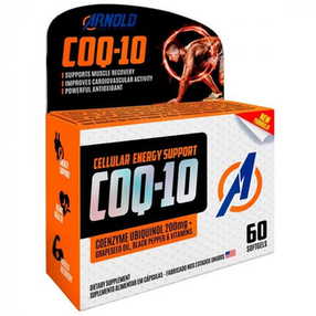 Imagem do produto Coenzima Coq10 Ubiquinol 200Mg 60 Softgels Arnold Nutrition