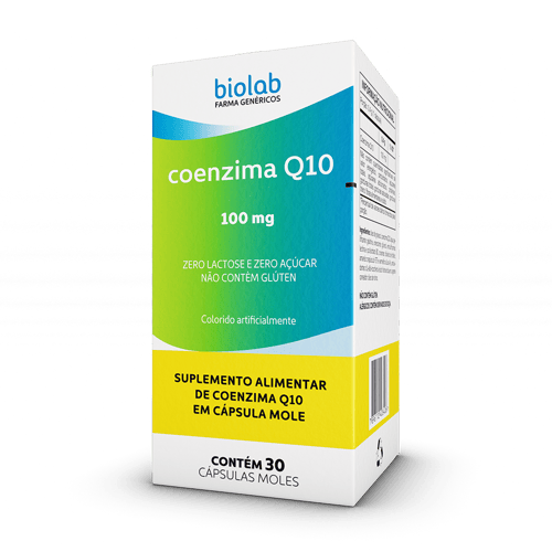 Imagem do produto Coenzima Q10 100Mg 30 Cápsulas
