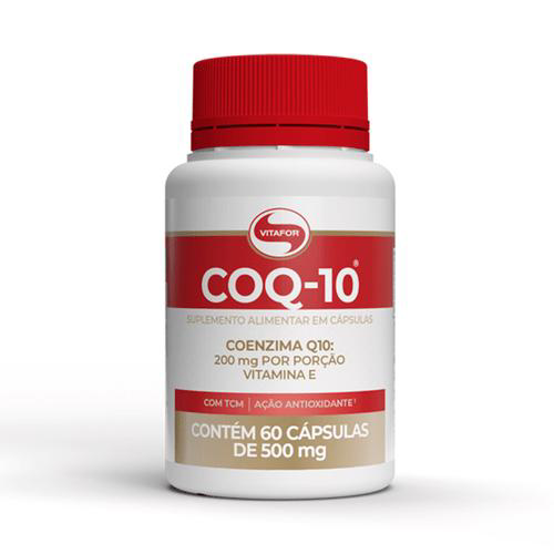Imagem do produto Coenzima Q10 100Mg Por Porção 60 Capsulas Vitafor