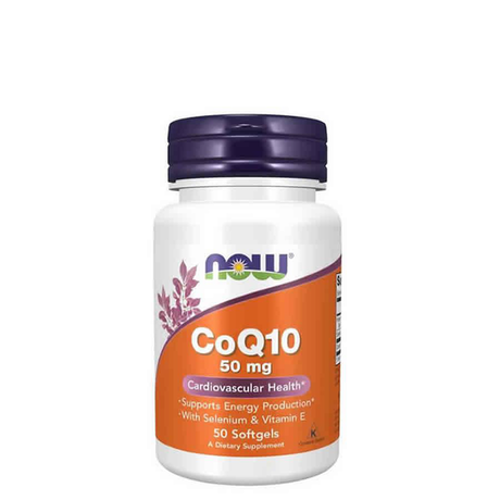 Imagem do produto Coenzima Q10 50Mg + Vitamina E 50 Cápsulas Now Foods