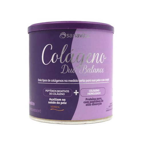 Colágeno Duo Balance Neutro 285G Sanavita