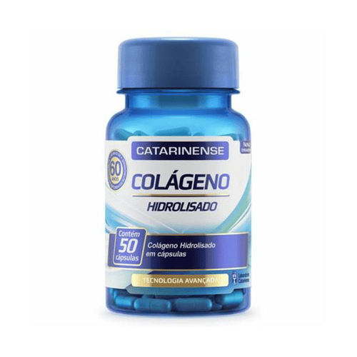 Colágeno Hidrolisado - 450Mg Com 50 Cápsulas