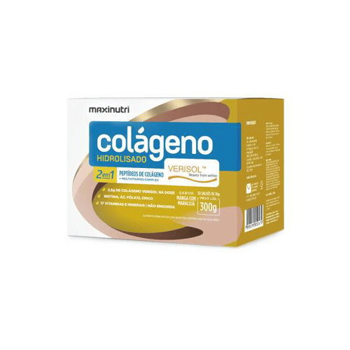 Imagem do produto Colágeno Hidrolisado Verisol Manga Com Maracujá 300Gr Maxinutri