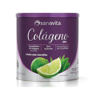 Imagem do produto Colágeno Skin Limão Com Clorofila 300G Sanavita