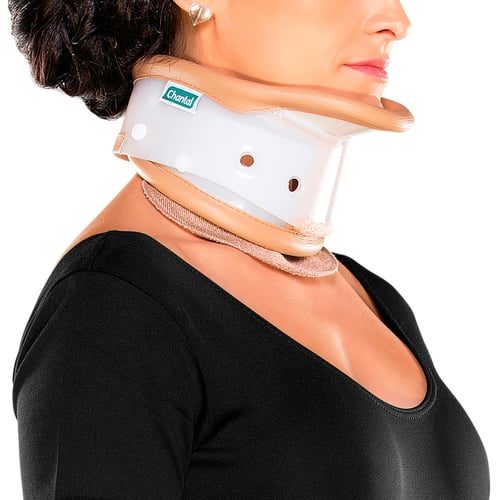 Imagem do produto Colar Cervical Com Apoio Mentoniano Chantal Tamanho P Com 1 Unidade