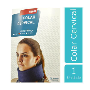 Imagem do produto Colar Cervical De Espuma Needs Tamanho M 1 Unidade