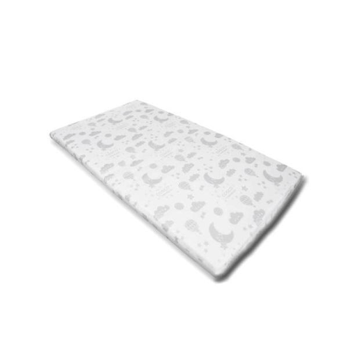 Imagem do produto Colchonete Para Berço Tam 1 88X52x4 Cosco Branco Estampado