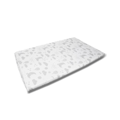 Imagem do produto Colchonete Para Berço Tam 3 101X66x4 Cosco Branco Estampado