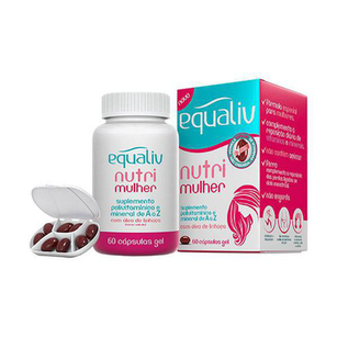 Colecalciferol Vitamina D 3 Equaliv Nutri Mulher 60 Cápsulas