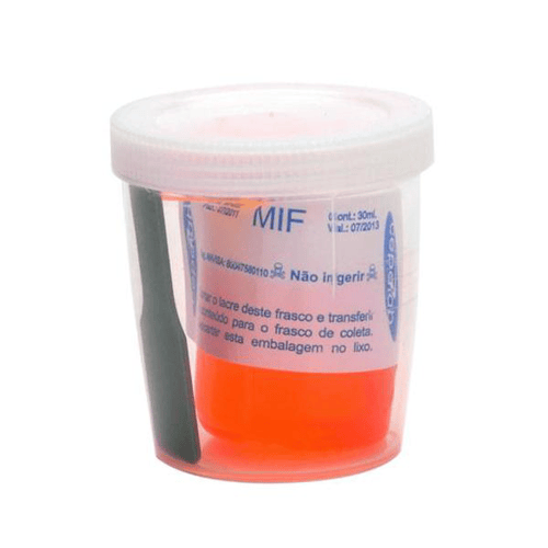 Imagem do produto Coletor De Fezes Mif Cepa Com Tampa De Rosca 30Ml