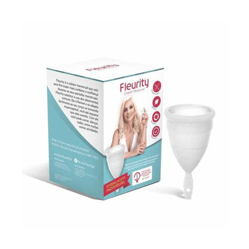 Imagem do produto Coletor Menstrual Fleurity Tipo 1 Sem Pigmento 1 Unidade