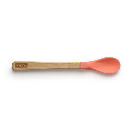 Colher De Treinamento Cabo Longo Bam N' Boo 6+M Rosa Fisher Price Bb1179