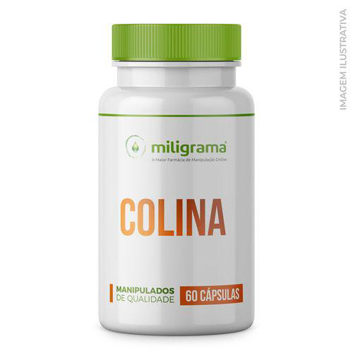 Imagem do produto Colina 250Mg 60 Cápsulas
