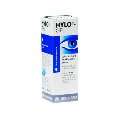 Colírio Lubrificante Hylo Gel 10Ml Gel