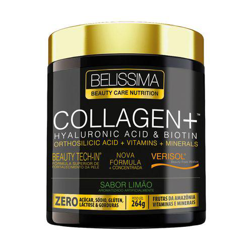 Collagen Plus 264G Belíssima Collagen Plus 264G Limão Belissima