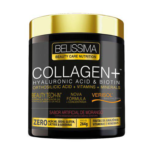Collagen Plus 264G Belíssima Collagen Plus 264G Morango Belissima