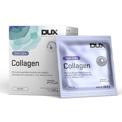 Imagem do produto Collagen Sachê 10,5G 10 Unidades Dux Nutrition Skincare Sabor:neutro