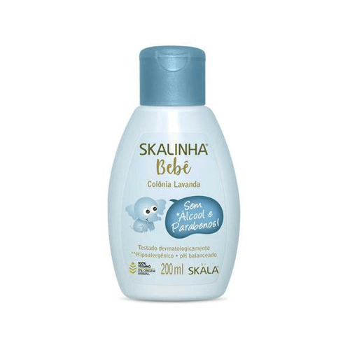 Colônia Lavanda Skalinha Bebê Com 200Ml Skala