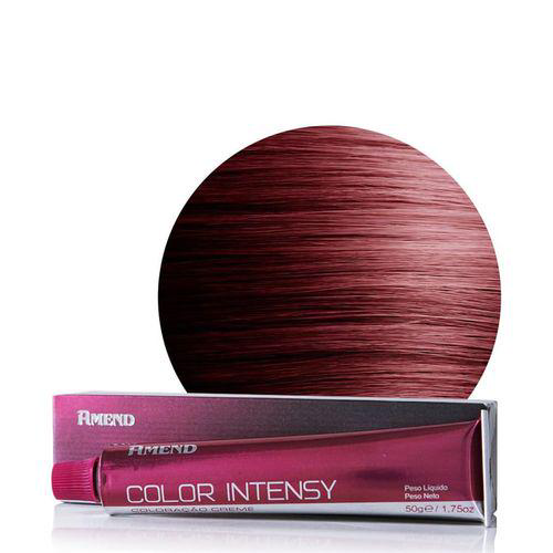 Coloração Color Intensy Amend Louro Escuro Vermelho Intenso 6.66 50G