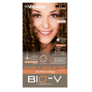 Coloração Creme 6.7 Chocolate Biov Vita Derm