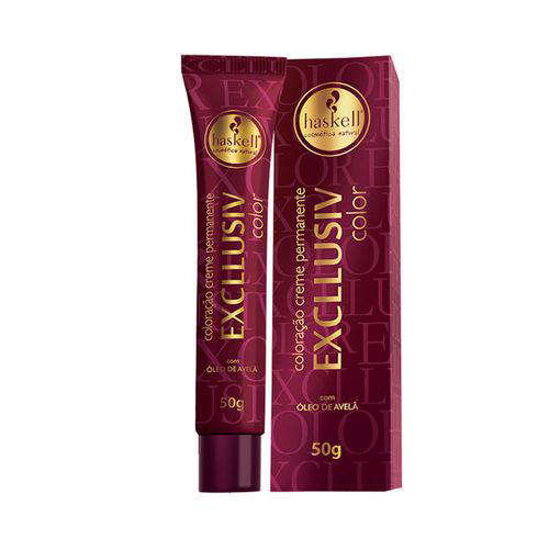 Coloração Creme Haskell Excllusiv 8.31 Louro Claro Bege