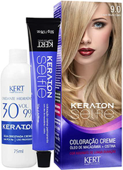 Imagem do produto Coloração Creme Keraton Selfie 9.0 Louro Muito Claro Kert