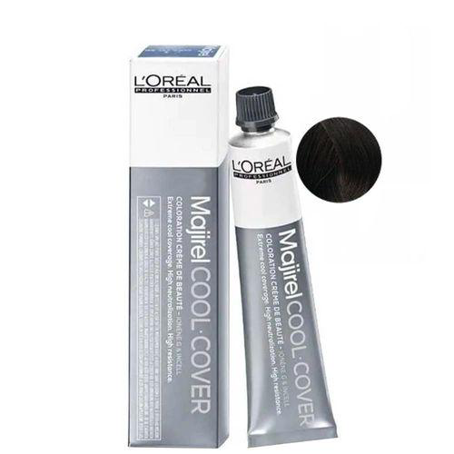 Coloração Majirel Cool Cover Castanho Claro Acinzentado 5.1 L'oréal Professionnel