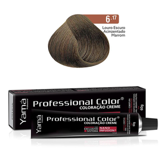Imagem do produto Coloração Nano Infusion 6.17 Louro Escuro Acin. Marrom Yamá