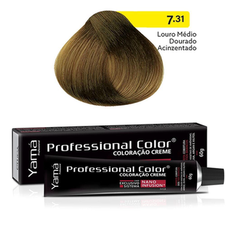 Imagem do produto Coloração Nano Infusion 7.31 Louro Médio Dourado Acinz Yamá