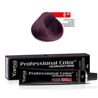Imagem do produto Coloração Nano Infusion 8.26 Louro Claro Irisado Ave Marsala Yamá