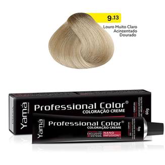 Imagem do produto Coloração Nano Infusion 9.13 Louro Muito Claro Acinz Dourado Yamá