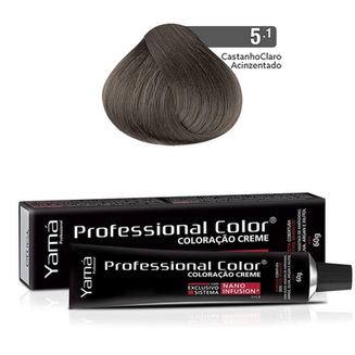 Imagem do produto Coloração Prof Nano Infusion 5.1 Castanho Claro Acinz Yamá