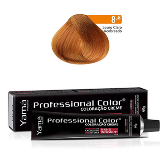 Imagem do produto Coloração Prof Nano Infusion 8.4 Louro Claro Acobreado Yamá