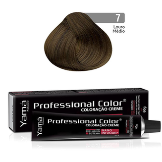 Imagem do produto Coloração Professional Nano Infusion 7.0 Louro Médio Yamá