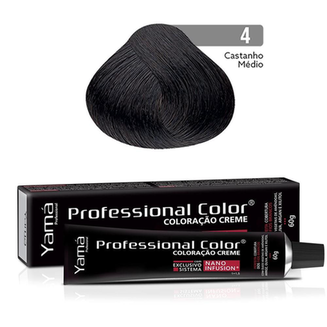 Imagem do produto Coloração Professional Yamá Nano Infusion 4.0 Castanho Médio