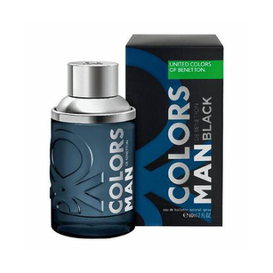 Imagem do produto Colors Man Black Eau De Toilette Benetton Perfume Masculino 60Ml