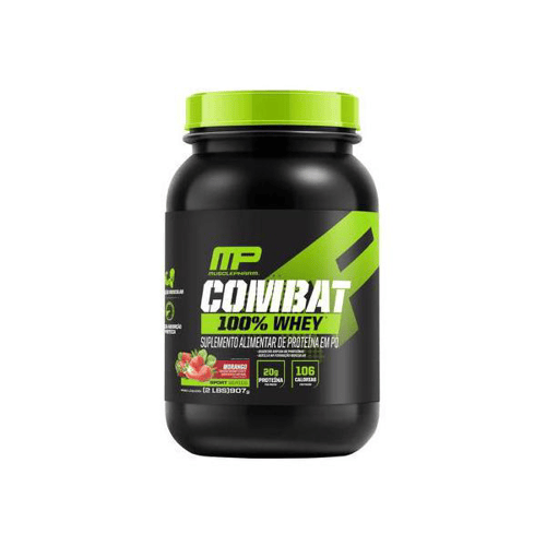 Imagem do produto Combat 100% Whey 907G Morango Muscle Pharm