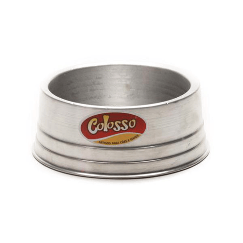 Comedouro De Alumínio Colosso Pesado Pequeno