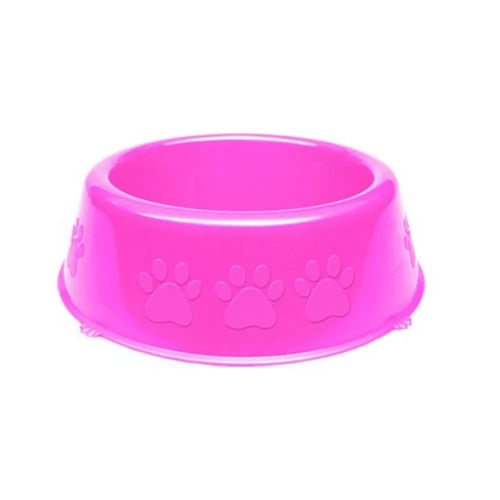 Imagem do produto Comedouro Pet Injet Patinha Pequeno Rosa 1100Ml