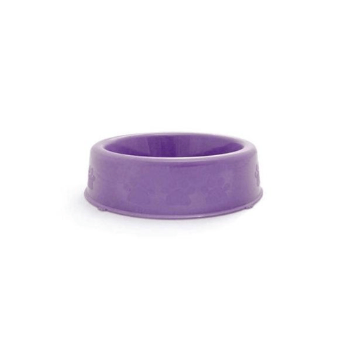 Imagem do produto Comedouro Pet Injet Patinha Raça Pequeno Lilás 600Ml