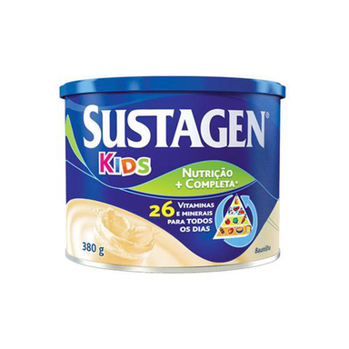 Complemento Alimentar Infantil Sustagen Kids Sabor Baunilha Com 380G 380G - Kids Baunilha 380G