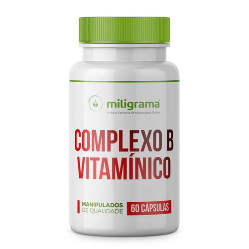 Imagem do produto Complexo B Vitamínico 60 Cápsulas